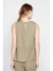 Le Jardin du Lin Leinen-Top in Khaki