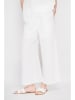 Le Jardin du Lin Leinen-Culotte in Weiß