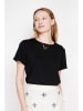 Le Jardin du Lin Shirt in Schwarz