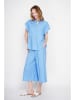 Le Jardin du Lin Leinen-Bluse in Hellblau