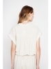 Le Jardin du Lin Leinen-Bluse in Creme