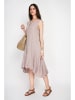 Le Jardin du Lin Leinen-Kleid in Creme