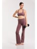 Onamaste Legginsy sportowe "Flair Stella" w kolorze fiołkowym