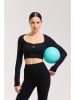 Onamaste Trainingsshirt "Bluma" in Schwarz
