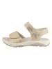Lurchi Leren sandalen "Fredi" goudkleurig