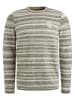 PME Legend Sweter w kolorze kremowo-oliwkowym
