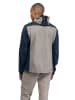 Bergans Windbreaker "Rabot" in Taupe/ Dunkelblau