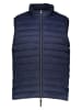 Hackett London Doorgestikte bodywarmer donkerblauw