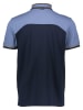 Hackett London Poloshirt donkerblauw/blauw