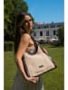 Victor & Hugo Paris Schultertasche "Zaya" in Hellbraun/ Braun - (B)35 x (H)37 x (T)14 cm