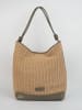 Victor & Hugo Paris Schoudertas "Luzia" beige/groen - (B)28 x (H)34 x (D)15 cm
