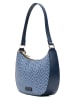 Victor & Hugo Paris Schoudertas "Amara" blauw - (B)25 x (H)15 x (D)6 cm