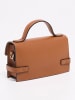 Victor & Hugo Paris Leder-Henkeltasche "Sumy" in Camel - (B)24 x (H)14 x (T)7 cm