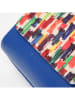 Victor & Hugo Paris Leren handtas "Amalia" blauw/meerkleurig - (B)24 x (H)17 x (D)10 cm