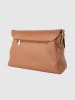 Victor & Hugo Paris Leder-Umhängetasche "Indila" in Hellbraun - (B)28,5 x (H)21 x (T)9 cm