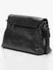 Victor & Hugo Paris Leder-Umhängetasche "Indila" in Schwarz - (B)28,5 x (H)21 x (T)9 cm