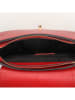 Victor & Hugo Paris Leder-Umhängetasche "Silvia" in Rot - (B)23 x (H)18 x (T)7 cm