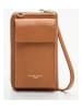 Victor & Hugo Paris Leren smartphonetas "Nicki" camel - (B)11 x (H)2 x (D)20 cm