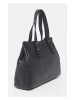 Victor & Hugo Paris Leder-Schultertasche "Mars" in Schwarz - (B)33,5 x (H)26 x (T)11 cm