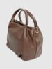 Victor & Hugo Paris Skórzana torebka "Mao" w kolorze brązowym - 24 x 19 x 13 cm