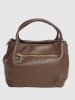 Victor & Hugo Paris Skórzana torebka "Mao" w kolorze brązowym - 24 x 19 x 13 cm
