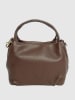 Victor & Hugo Paris Skórzana torebka "Mao" w kolorze brązowym - 24 x 19 x 13 cm