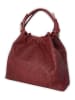Victor & Hugo Paris Leren schoudertas "Reina" bordeaux - (B)33 x (H)31 x (D)16 cm