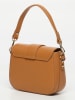 Victor & Hugo Paris Skórzana torebka "Thuret" w kolorze karmelowym - 21,5 x 16,5 x 7 cm
