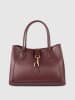 Victor & Hugo Paris Leren handtas "Beryn" bordeaux - (B)31 x (H)22 x (D)11,5 cm