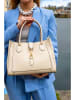 Victor & Hugo Paris Leren handtas "Beryn" crème - (B)31 x (H)22 x (D)11,5 cm