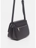 Victor & Hugo Paris Leder-Umhängetasche "June" in Schwarz - (B)25 x (H)18 x (T)11 cm