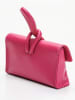 Victor & Hugo Paris Leder-Henkeltasche "Emy" in Fuchsia - (B)22 x (H)11 x (T)5 cm