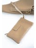 Victor & Hugo Paris Leren shopper "Orlane" taupe - (B)40 x (H)35 x (D)5 cm