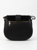 Victor & Hugo Paris Leren schoudertas "Selva" in Schwarz- (B)21 x (H)18 x (D)6 cm