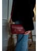Victor & Hugo Paris Leren schoudertas "Lyana" bordeaux - (B)22 x (H)15 x (D)6 cm
