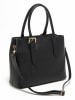 Victor & Hugo Paris Leder-Schultertasche "Tuileries" in Schwarz - (B)31 x (H)23 x (T)11 cm