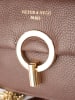 Victor & Hugo Paris Umhängetasche "Sarya" in Braun - (B)20 x (H)14 x (T)6 cm