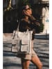 Victor & Hugo Paris Leder-Shopper "Noa" in Creme - (B)34 x (H)38 x (T)11 cm