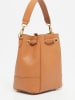 Victor & Hugo Paris Leder-Schultertasche " Mini Livy" in Hellbraun - (B)18 x (H)21,5 x (T)11 cm