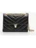 Victor & Hugo Paris Leder-Umhängetasche in Schwarz - (B)26 x (H)18 x (T)9,5 cm