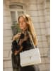 Victor & Hugo Paris Leder-Umhängetasche in Weiß - (B)26 x (H)18 x (T)9,5 cm