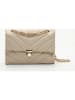 Victor & Hugo Paris Leder-Umhängetasche in Beige - (B)26 x (H)18 x (T)9,5 cm