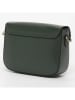 Victor & Hugo Paris Leren schoudertas "Elaine" donkergroen - (B)26 x (H)16 x (D)6 cm