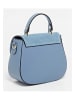 Victor & Hugo Paris Leren handtas "Mina" lichtblauw - (B)24 x (H)19 x (D)10,5 cm