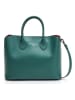 Victor & Hugo Paris Leren handtas "Nisa" groen - (B)31 x (H)14 cm