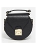Victor & Hugo Paris Leder-Umhängetasche "Polly" in Schwarz - (B)16 x (H)22 x (T)8,5 cm