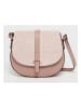 Victor & Hugo Paris Leder-Umhängetasche "Amel" in Rosa - (B)22,5 x (H)18,5 x (T)6 cm