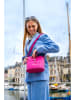 Victor & Hugo Paris Schoudertas "Elise" roze - (B)22 x (H)23 x (D)13 cm