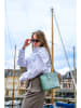Victor & Hugo Paris Leder-Umhängetasche "Elise" in Mint - (B)22 x (H)23 x (T)13 cm