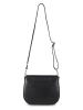 Victor & Hugo Paris Leder-Umhängetasche "Ruth" in Schwarz - (B)26 x (H)20 x (T)8 cm